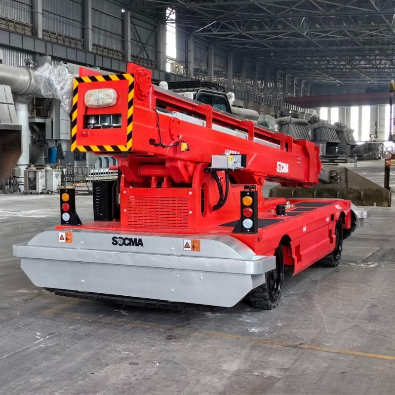 SOCMA HNBZ8512 Furnace-Tending Vehicle For Steel Mills and Foundries
