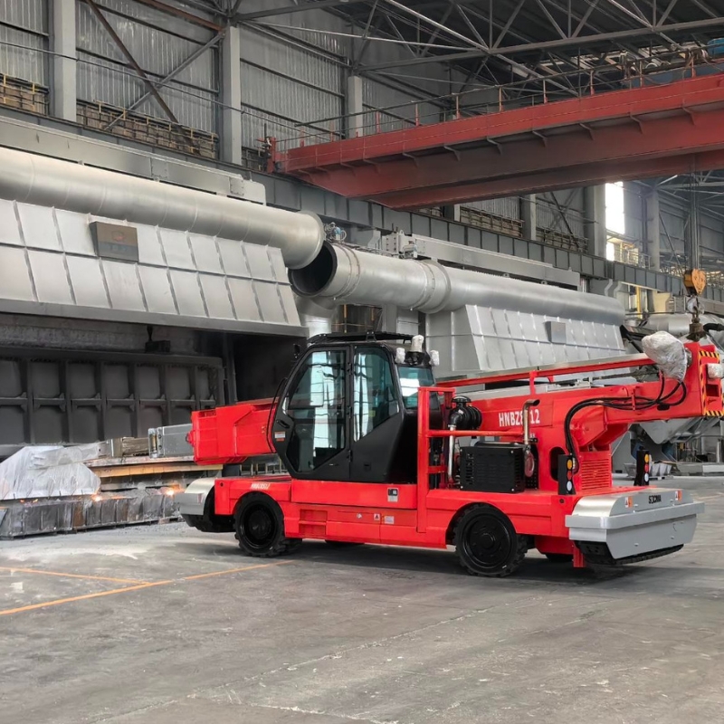 SOCMA HNBZ8512 Furnace-Tending Vehicle For Steel Mills and Foundries