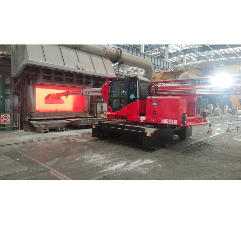 SOCMA HNBZ9518R Furnace-Tending Vehicle For Steel Mills and Foundries