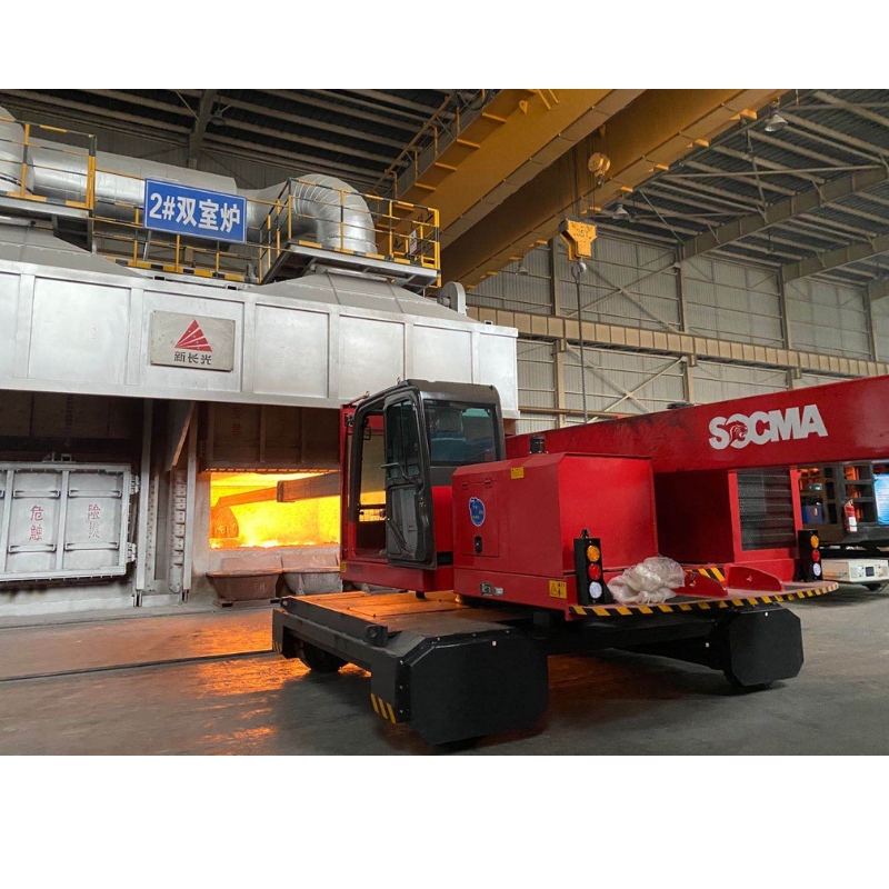 SOCMA HNBZ9518R Furnace-Tending Vehicle For Steel Mills and Foundries